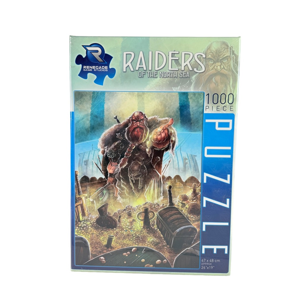 Renegade Raiders of the North Sea 1000 Piece Jigsaw Puzzle Viking Brand New‎